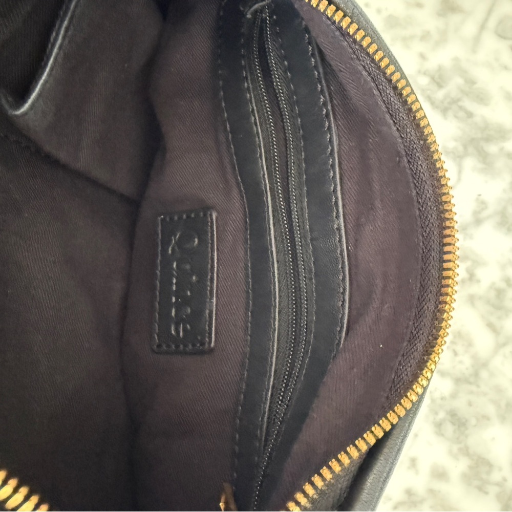 Quince Black Sheep leather Hobo Bag small - Picture 3 of 6